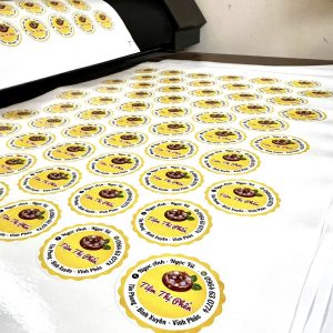 In Tem Nhãn Tròn Tông Vàng