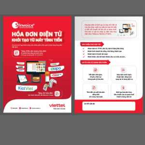 In Tờ Rơi Dịch Vụ Hóa Đơn Điện Tử