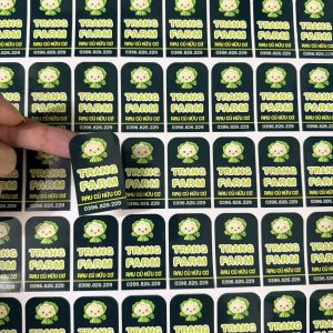 In Tem Nhãn Rau Củ Hữu Cơ